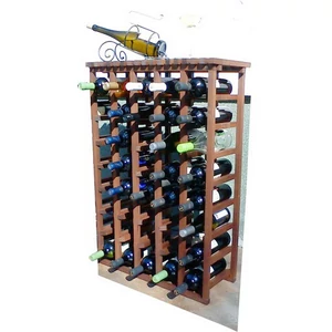 Bortartó állvány 48 bornak bükkfából - WineWorld Borbolt