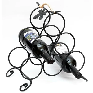 Kovácsoltvas bortartó 6 bornak - WineWorld Borbolt