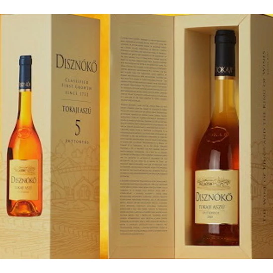 Disznókő 5 Puttonyos Aszú díszdobozban 2013 - WineWorld Borbolt