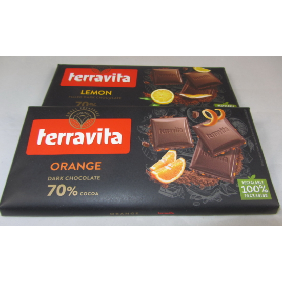 Terravita csokoládé citromos töltelékkel  - WineWorld Borbolt