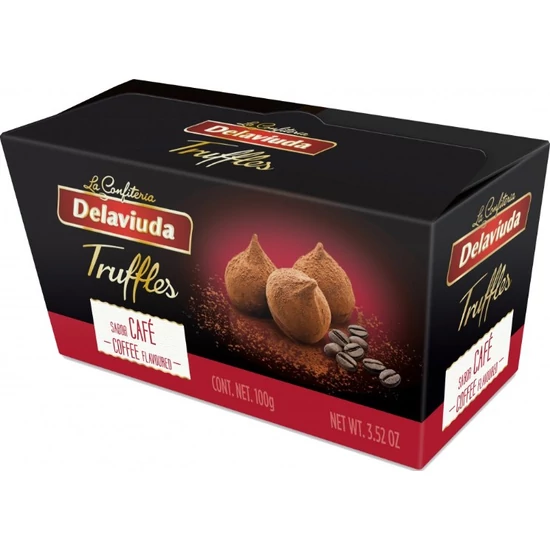 Delaviuda Cappuccino-s trüffel 100g - WineWorld Borbolt
