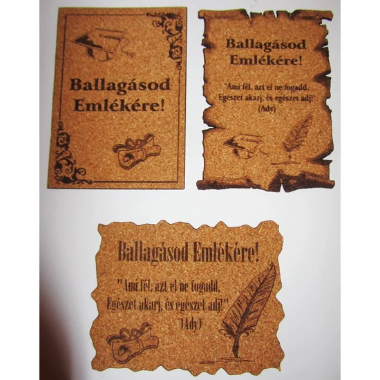 Ballagási boros parafacímke - WineWorld Borbolt