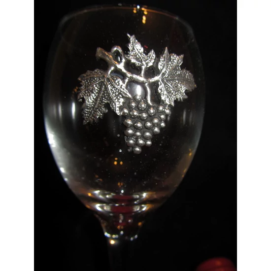 Ón díszítésű boros poharak - 6-os - WineWorld Borbolt