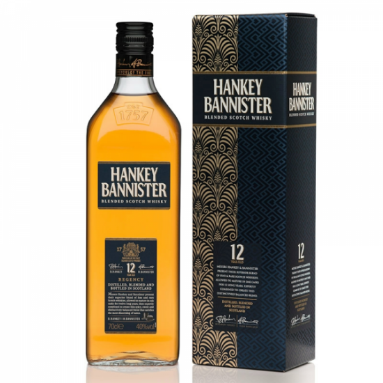 Hankey Bannister  12 years Blended Scotch Whisky - WineWorld Borbolt