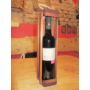 Kép 2/3 - Léces bortartó fadoboz 1 tokaji borosüveg részére 