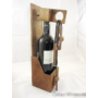 Kép 1/3 - Ördöglakat bortartó fadoboz 1 bornak - WineWorld Borbolt